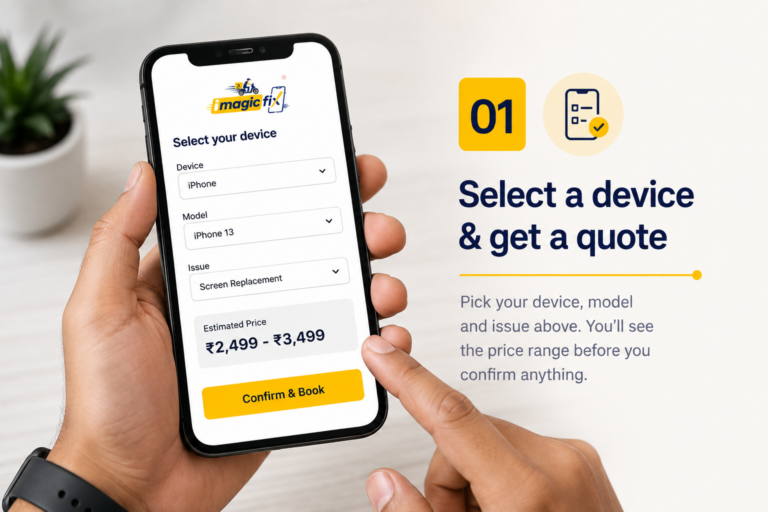 Select device & get a quote